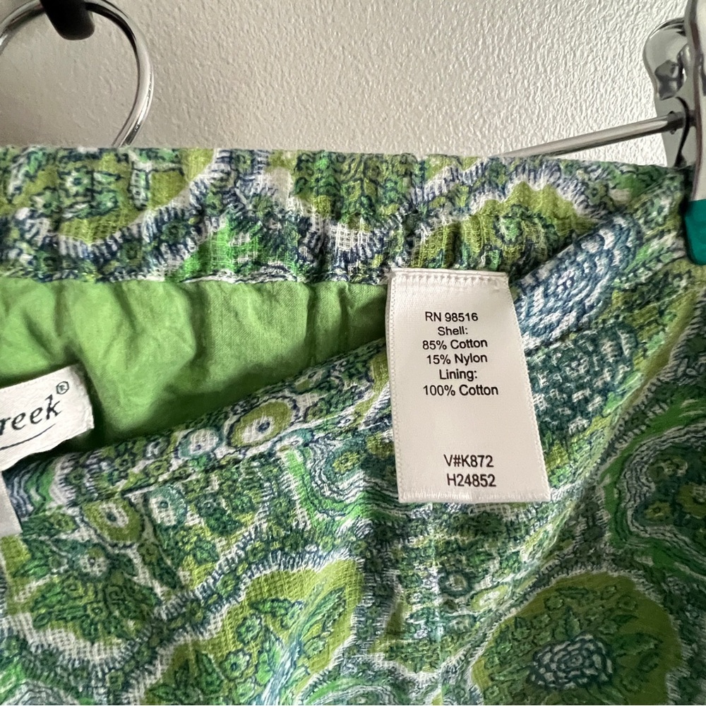 Coldwater Creek Flowy Boho Handkerchief Hem Skirt M - Picture 10 of 11